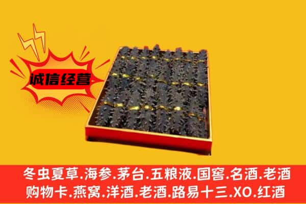 城中区回收海参